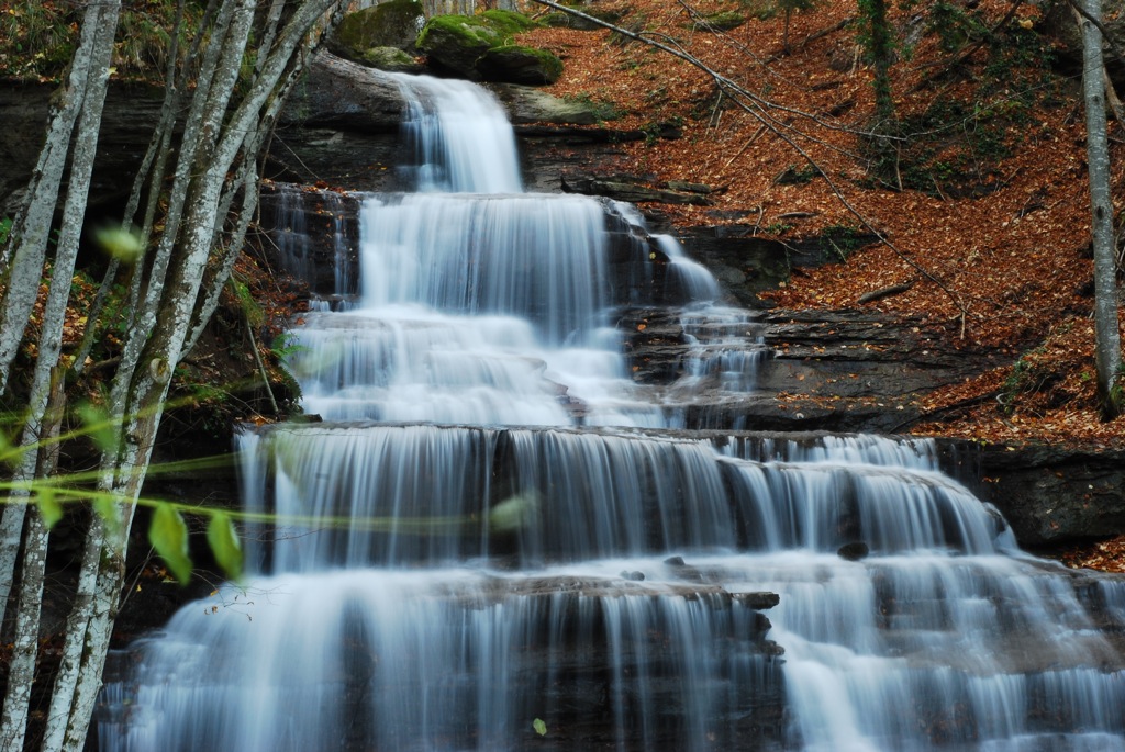 Waterfalls in Casentino