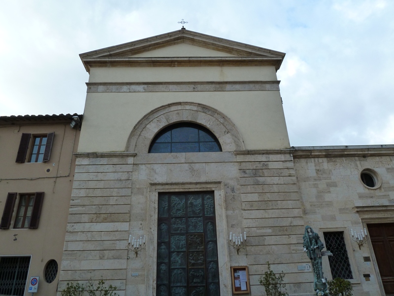 Die Wallfahrtskirche Maria del Patrocinio in Castelnuovo Berardenga