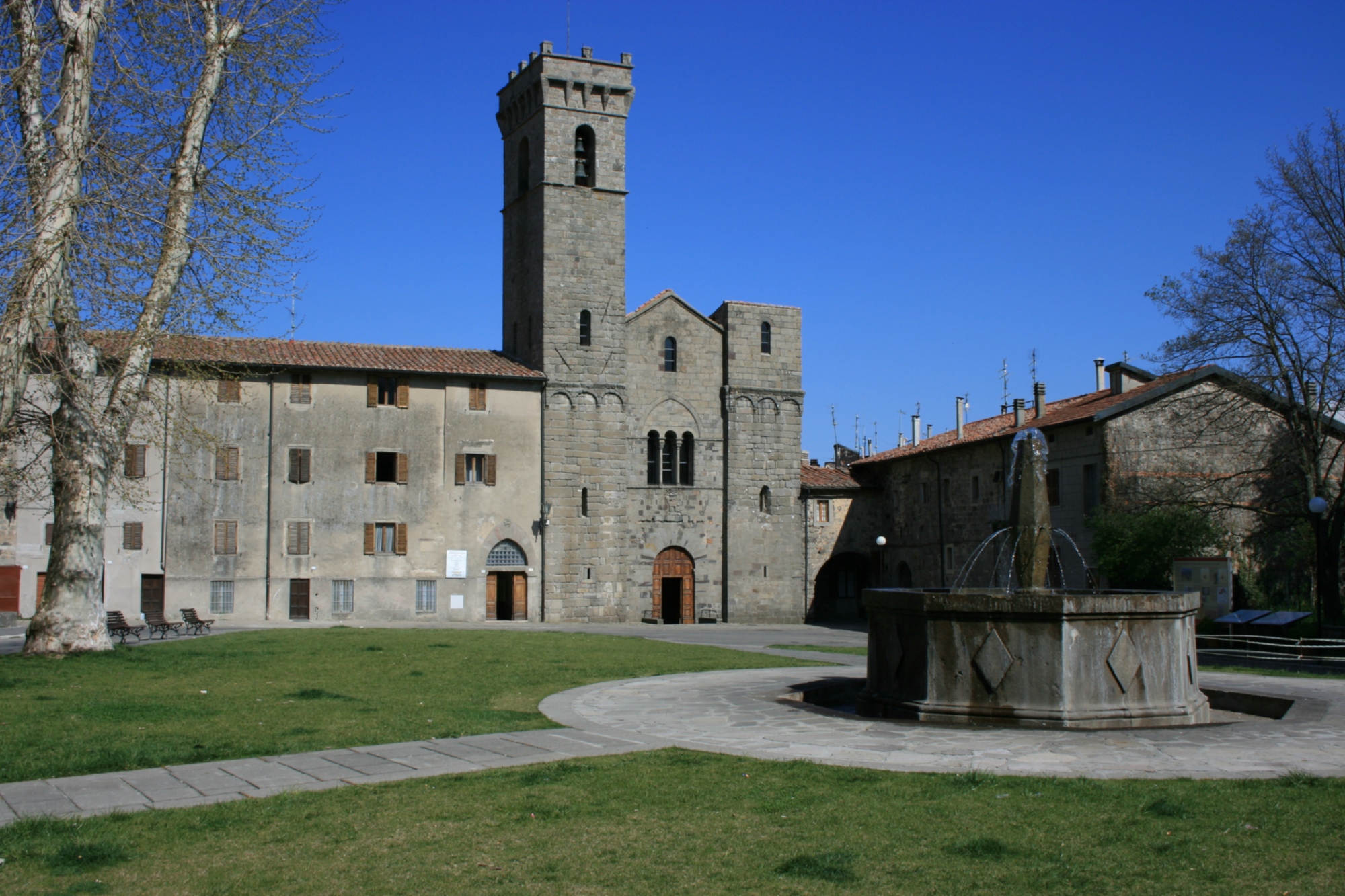 Abadía de San Salvatore en Abbadia San Salvatore