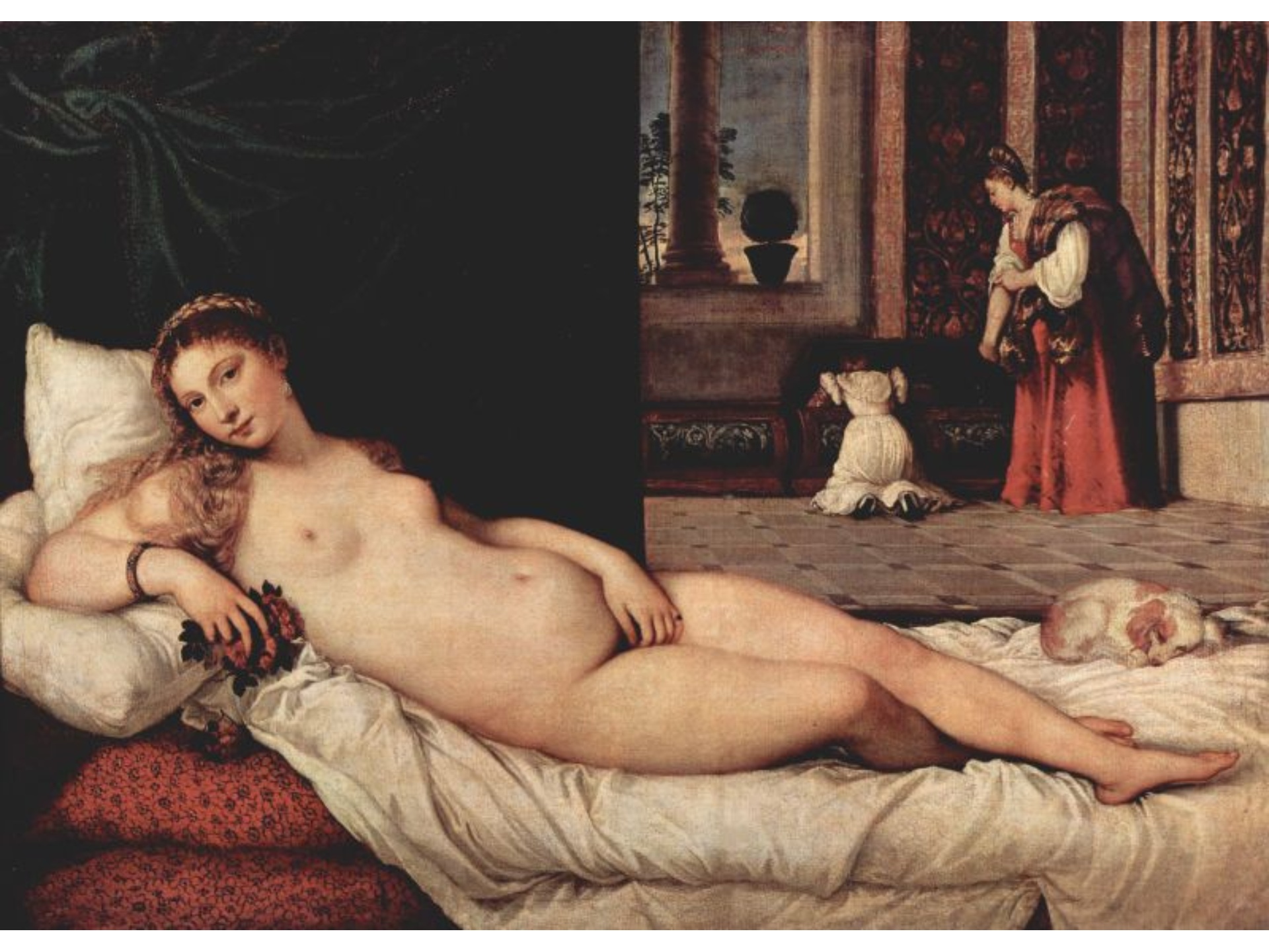 Die Venus von Urbino von Tiziano