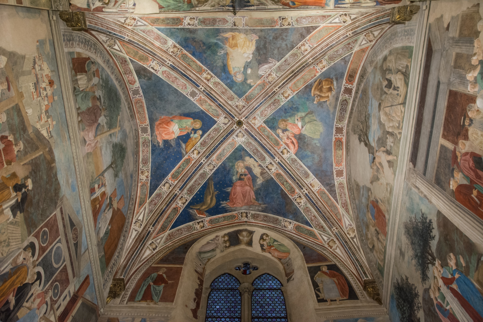 Die Basilika San Francesco in Arezzo
