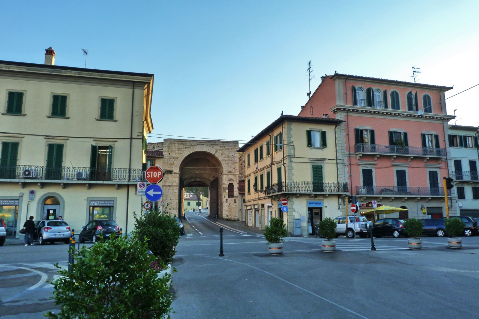 Die Piazza Mercatale in Prato