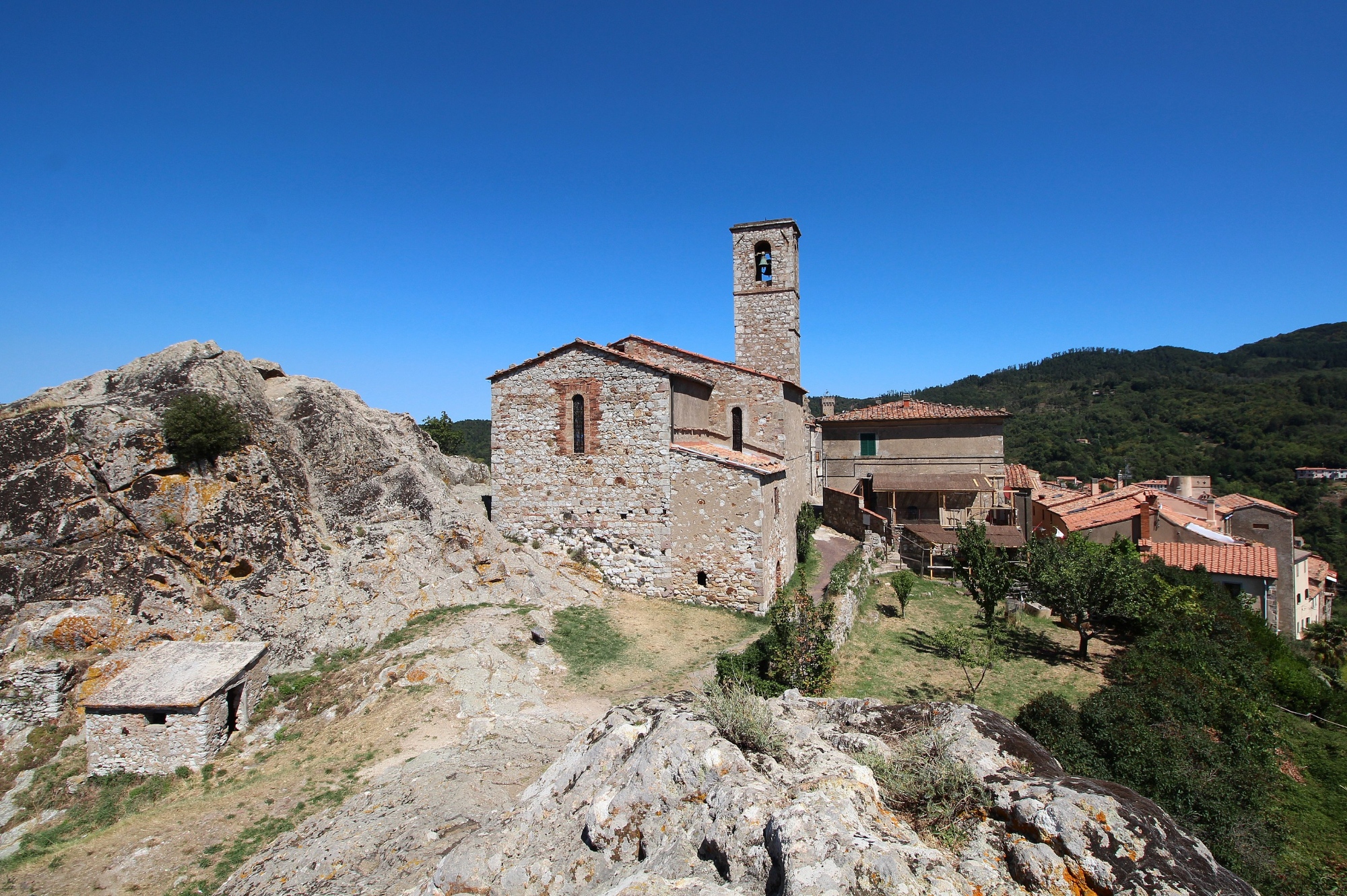 Church of San Martino Vescovo, Roccatederighi