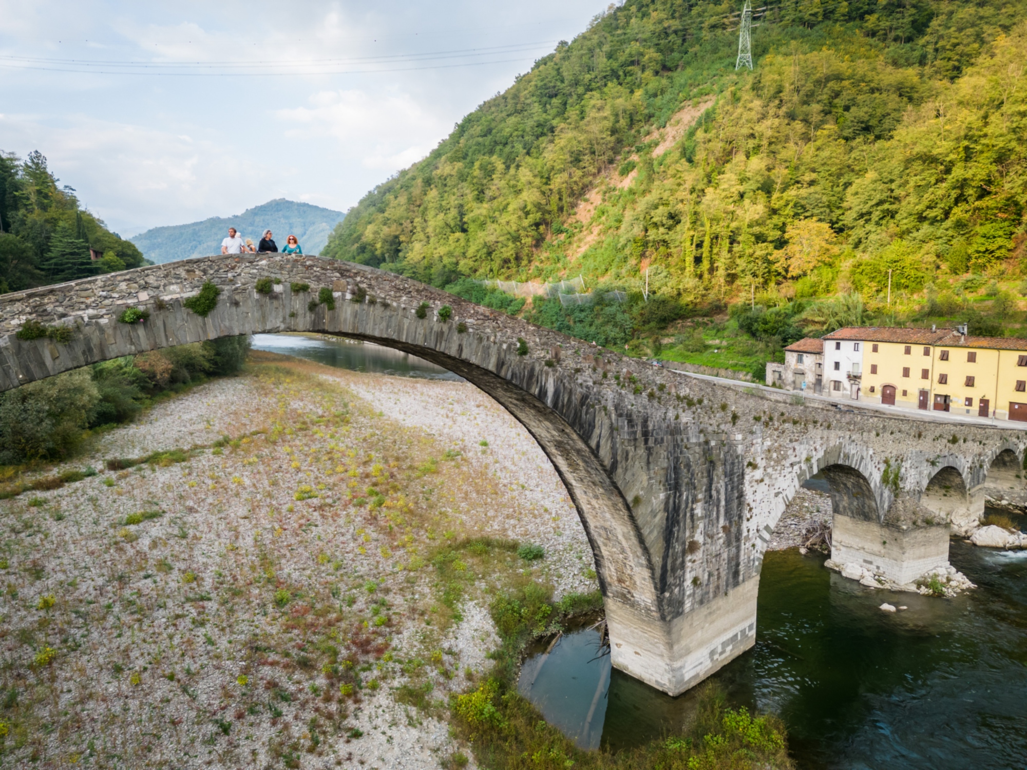 Il ponte del Diavolo a Borgo a Mozzano